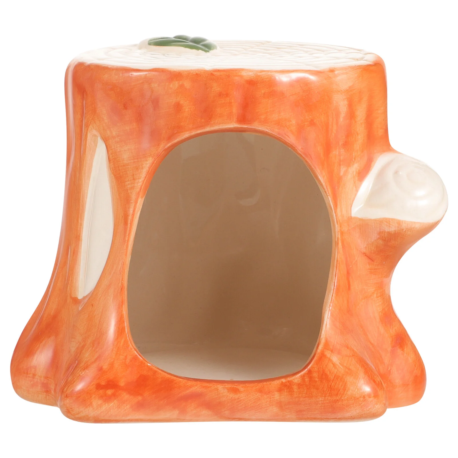 

Hamster Ceramic Nest Decorative Summer Hideout Hut Chinchilla Mini Houses Medium Pet Hides Ceramics Cage Guinea Toy