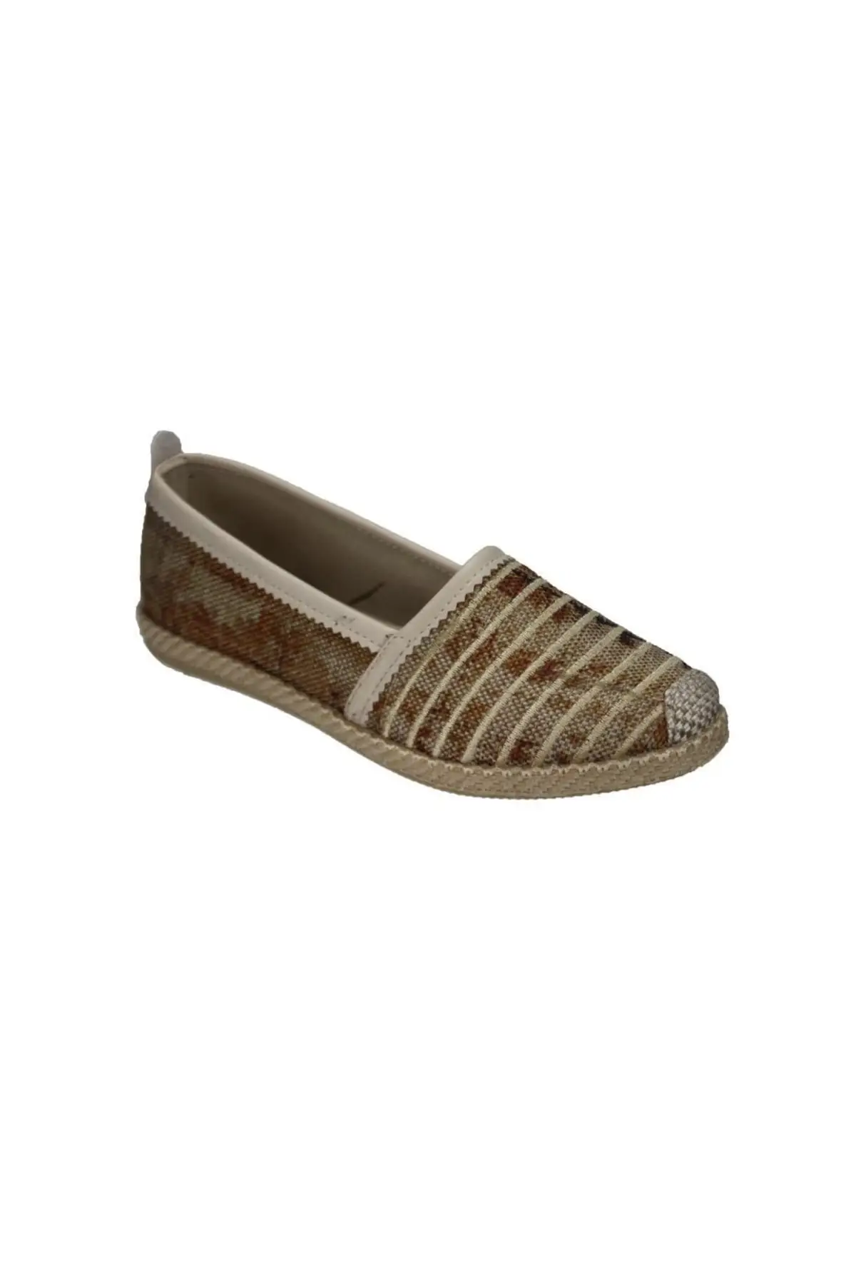 

Women Flats Shoes Summer Black Cream Top pattern Espartin Linen Fashion Flats For Ladies Casual Summer Footwear