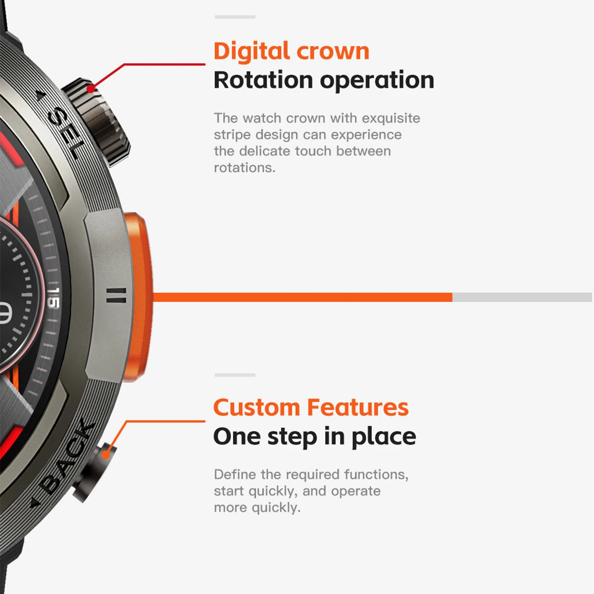 Смарт-часы LEMFO мужские экран 2023 дюйма BT 1 45 S100-T