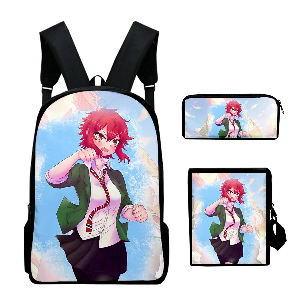 Tomo-Chan is a girl Школьные рюкзаки с 3D принтом в стиле аниме рюкзак для ноутбука сумка