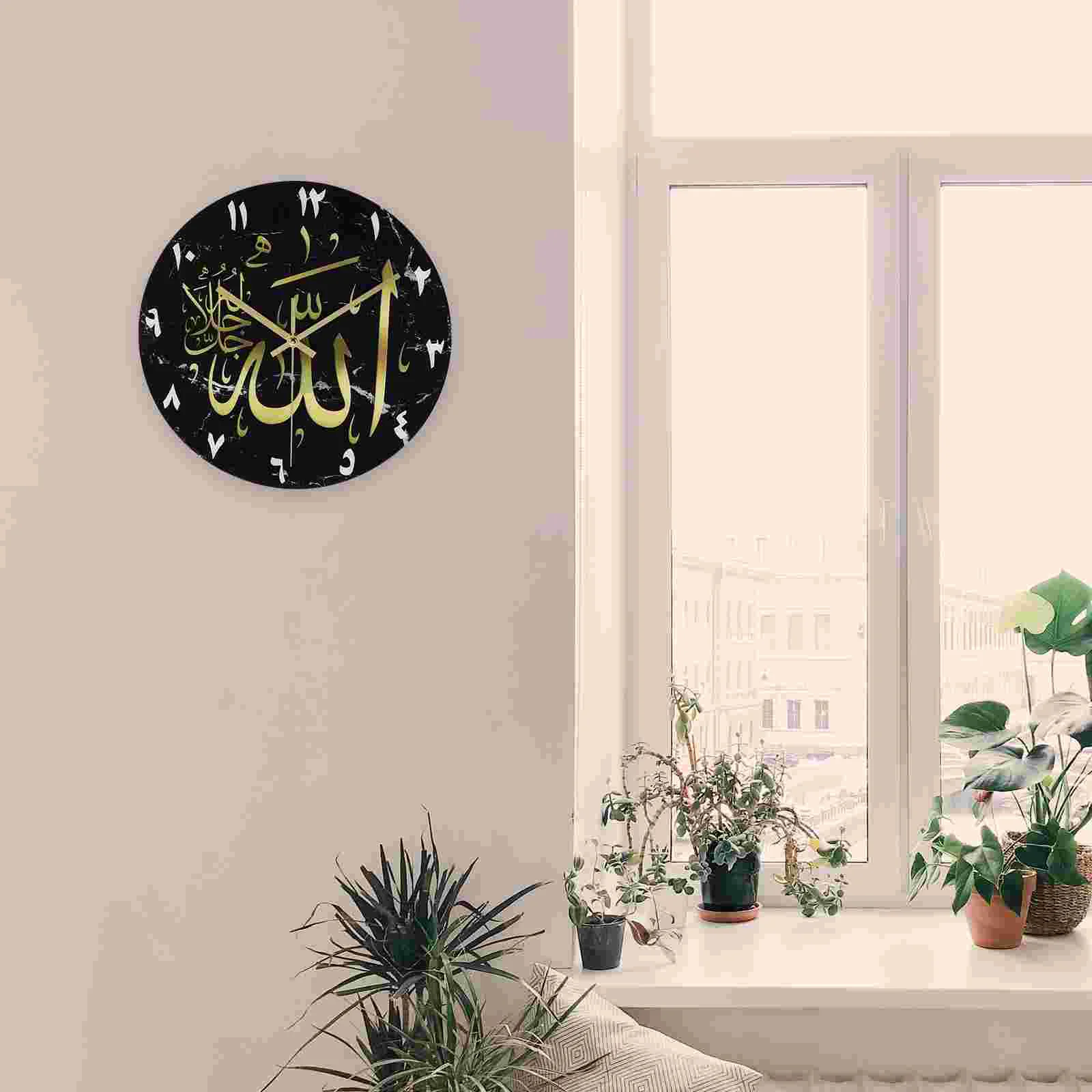 

Wall Clock Prime Decorative Useful Mute Clock Wall Clock Decor Decorative Wall Clock for Office