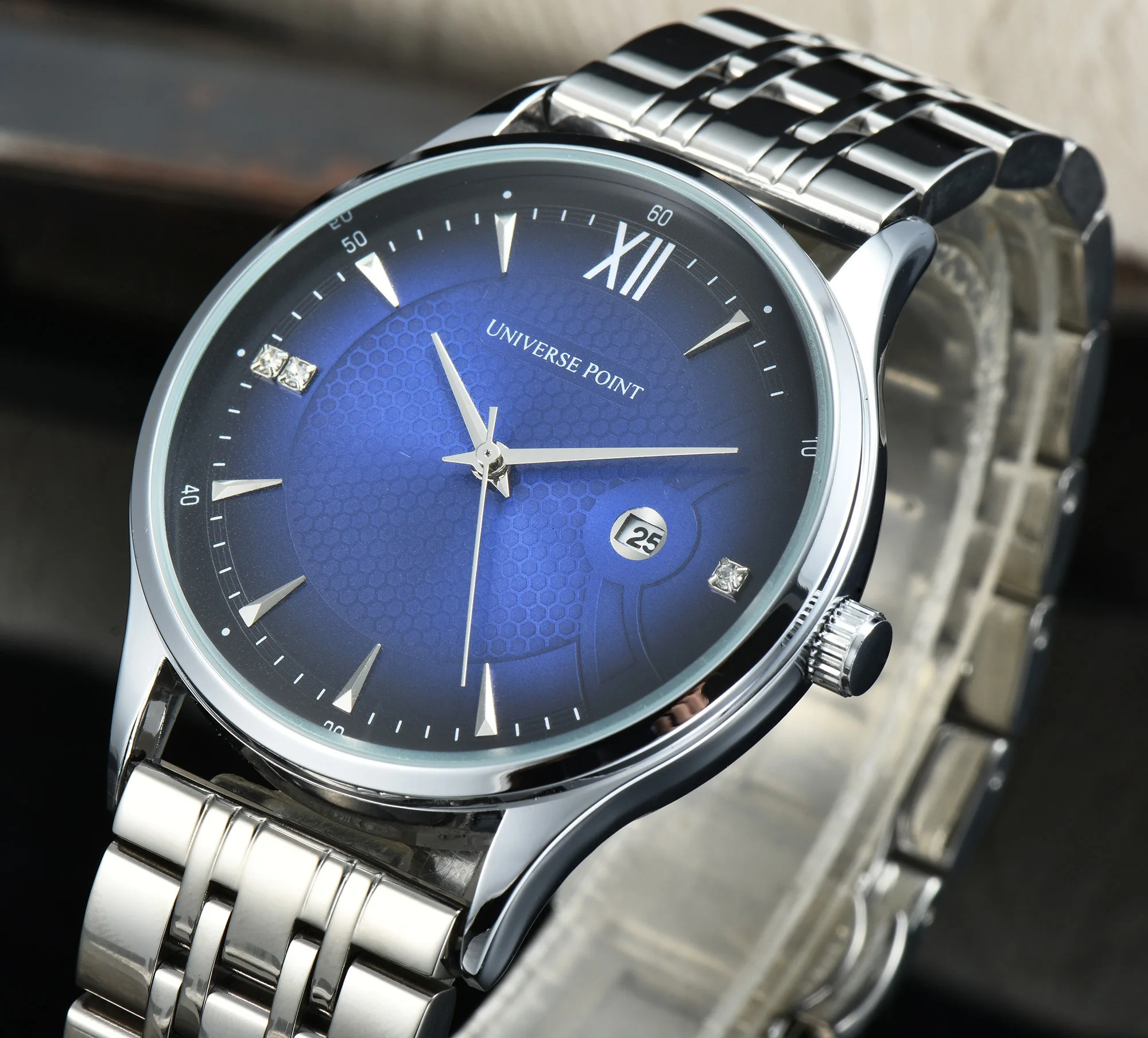 2022 New Men's Watch Luxury Stainless Steel Casual Quartz Men's Watch Sports Waterproof Casual Men's Clock