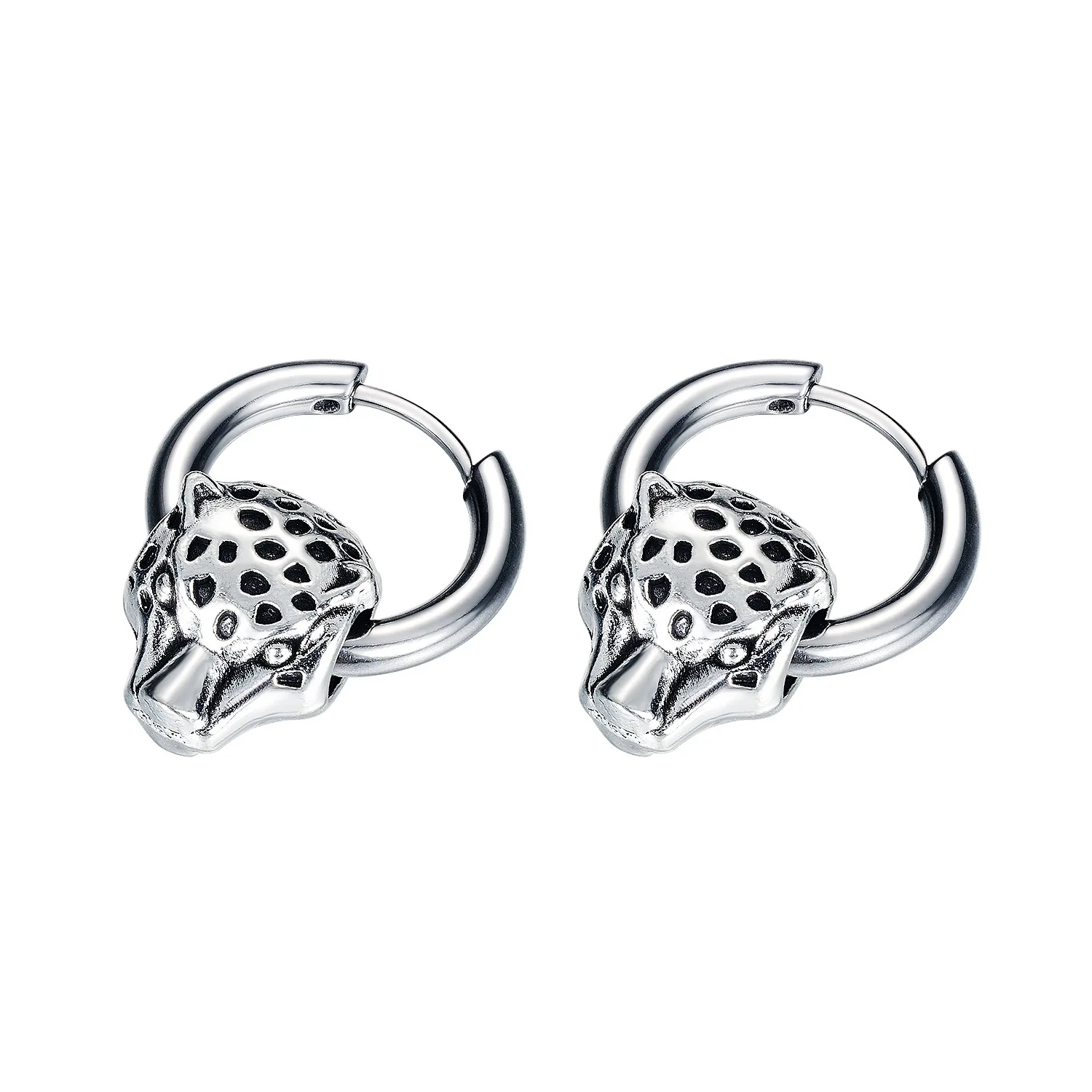 

Korean Version Earrings Fashion Earrings Tide Men's Personality Jewelry Titanium Steel Men's Simple Stud Earrings