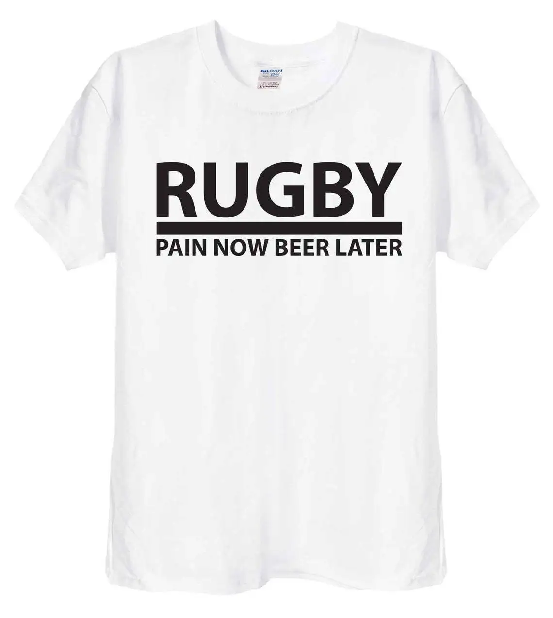 

Rugby Pain Now Beer Later Men T Shirts Quarantine And Chill Unisex Letters Tee Shirts Oversized Man Tops New Design Big Sale