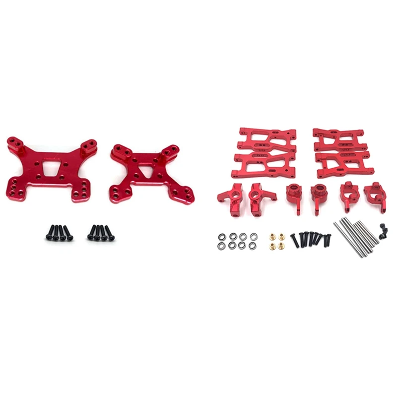 

144001 Front And Rear Shock Tower Board Set For 144001 1/14 4WD RC Car With Steering Cup Swing Arm Kit For Wltoys