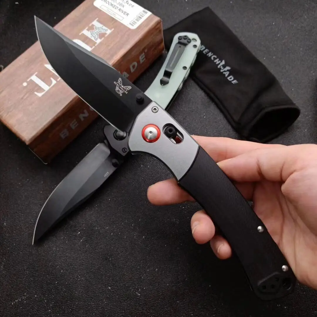 

High Quality Folding Knife Benchmade10580 9cr18mov Blade Outdoor Defense Sabre Survival Multifunctional Pocket Knives