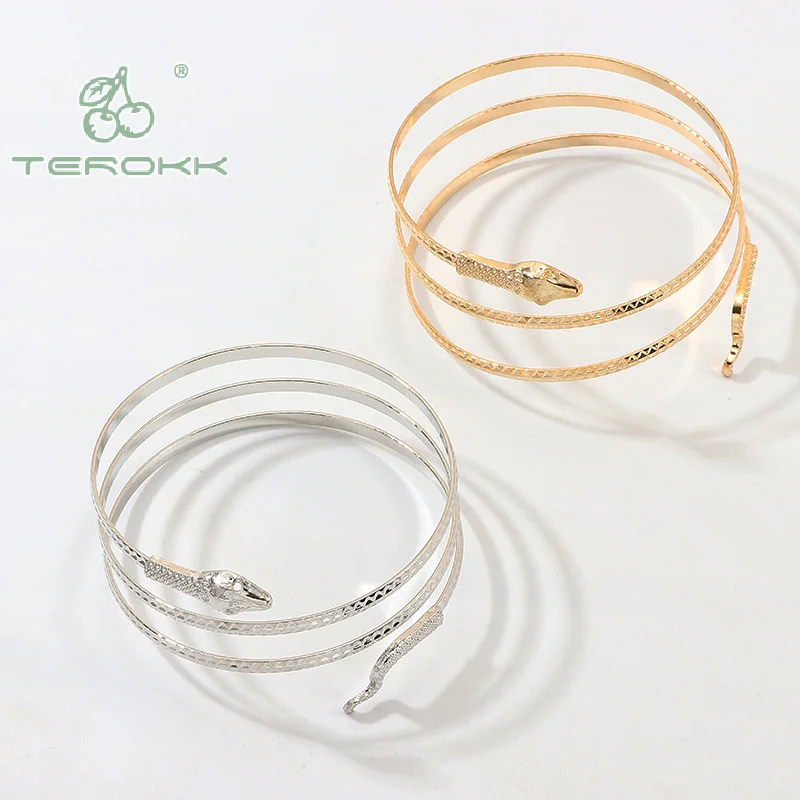 Гибкий Змеиный браслет для женщин гибкий индивидуальный креативный чокер модная