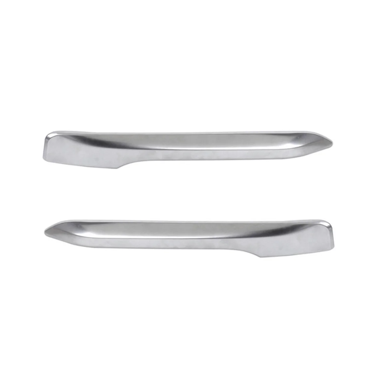 2 шт. серебристые хромированные задние крышки для BMW F48 X1 2016-2019