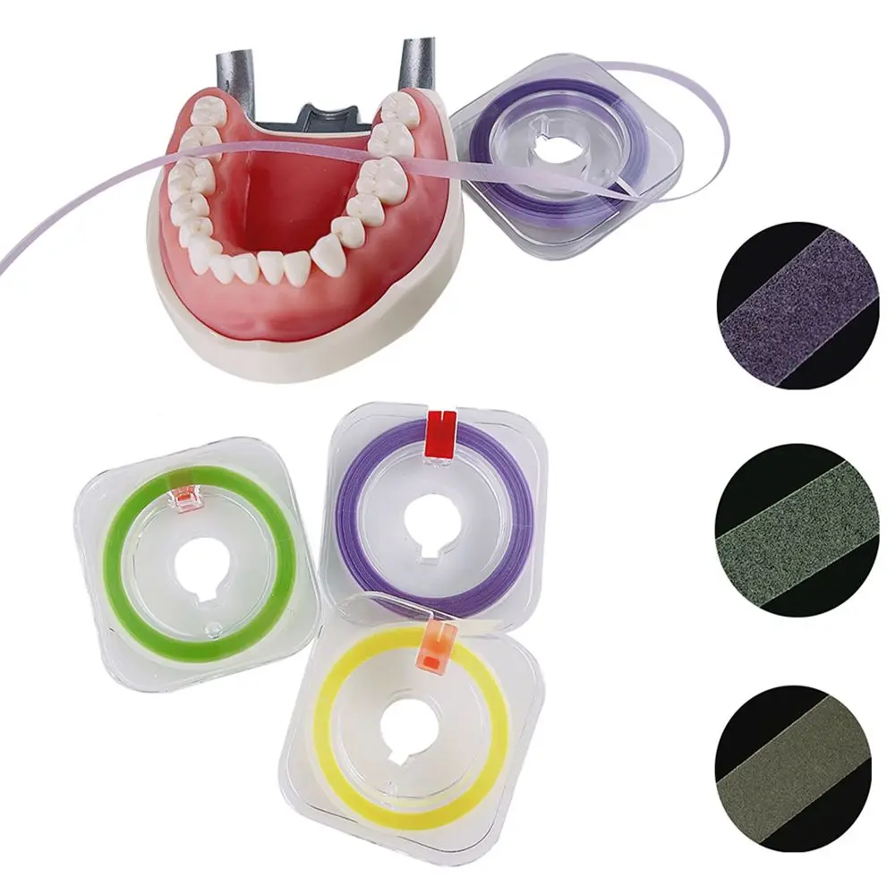 

1 Roll Dental Polishing Strip 6m*4mm Resin Teeth Grinding Shaping Smoothing Dentist Material Dentistry Tools
