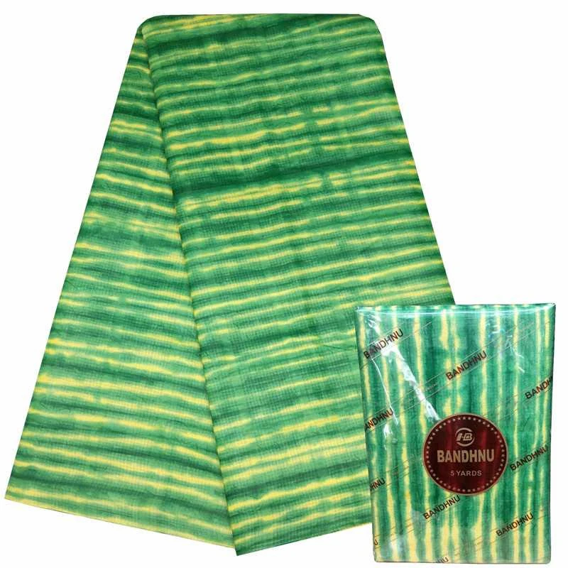 Новый Африканский этнический хлопковый галстук Bazin окрашенный цвет размер 5