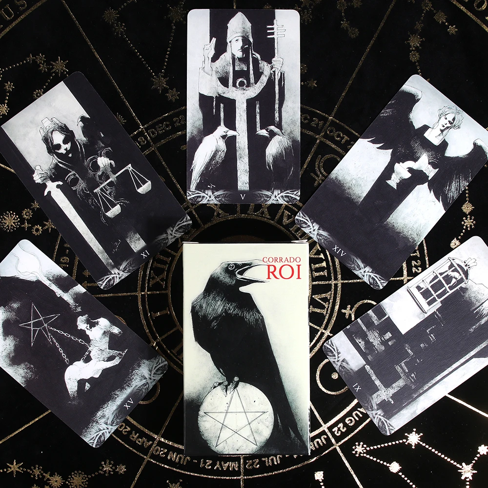 

Corrado Roi Tarot Cards New High Quality Board Games For Fate Divination Party Entertainment Card Games
