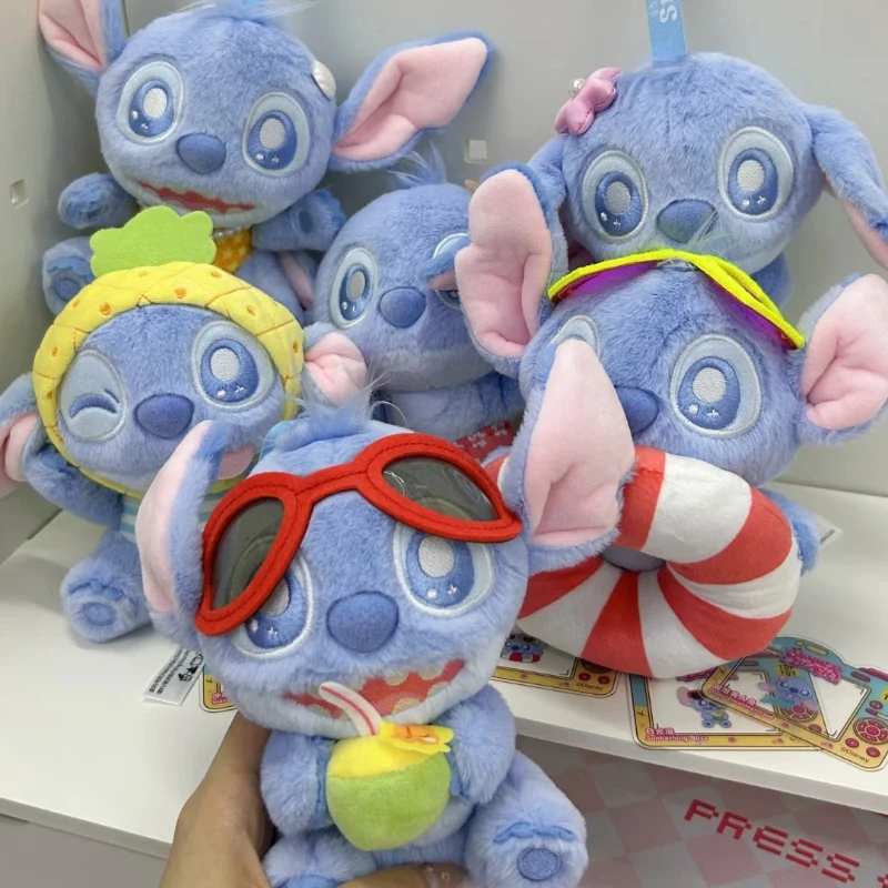 Фото TOPTOY Stitch: Оригинальная коллекционная фигурка-сюрприз из серии «Летний пляж» – милый подвесной кулон, идеальный подарок для фанатов аниме и коллекционеров. №1