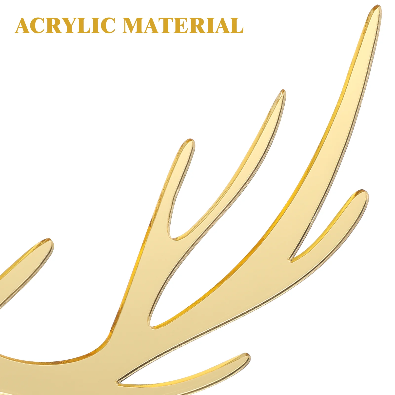 5 шт. топпер для торта с рогами оленя топперы кексов рождественские рога форма