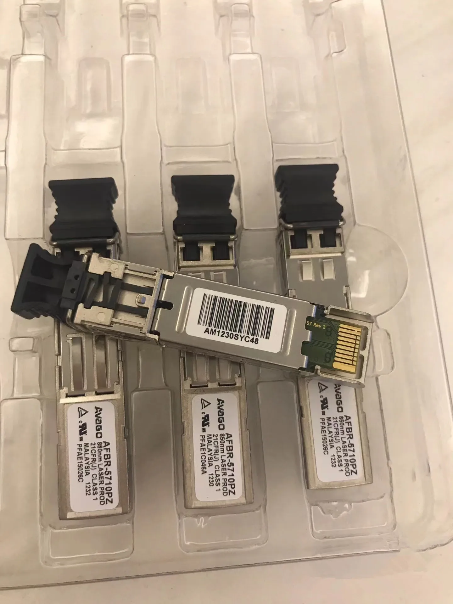 AVAGO 1.25G SFP AFBR-5710PZ 1.25GB 850NM Universal optical fiber module