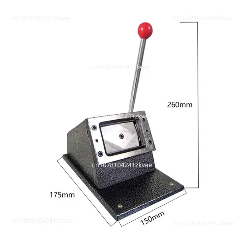 86*54 круглая ручная машина для карточек из ПВХ резки Новинка