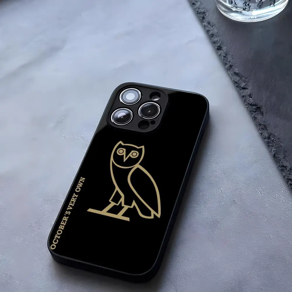 Фото Чехол для телефона Drake O-OvO OWL Singer из закаленного стекла для IPhone 13 14, 12, 16, 15, 11 Pro XS Max Plus Mini X XR SE2020 Coque №4