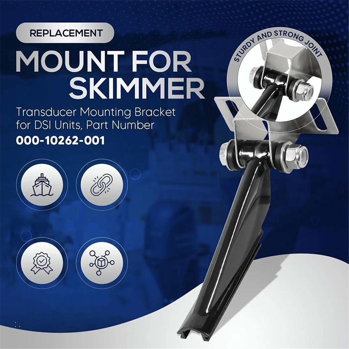 Крепление датчика скиммера 000-10262-001 для единиц F/83/200/455/800 Tm