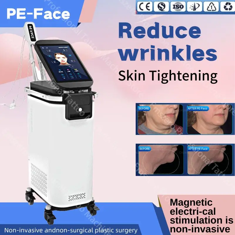 

Pe-Face Facial Massage Machine Ems Facial Lifting Machine Tightening Anti Aging Electromagnetic Stimulation Salon Equipment