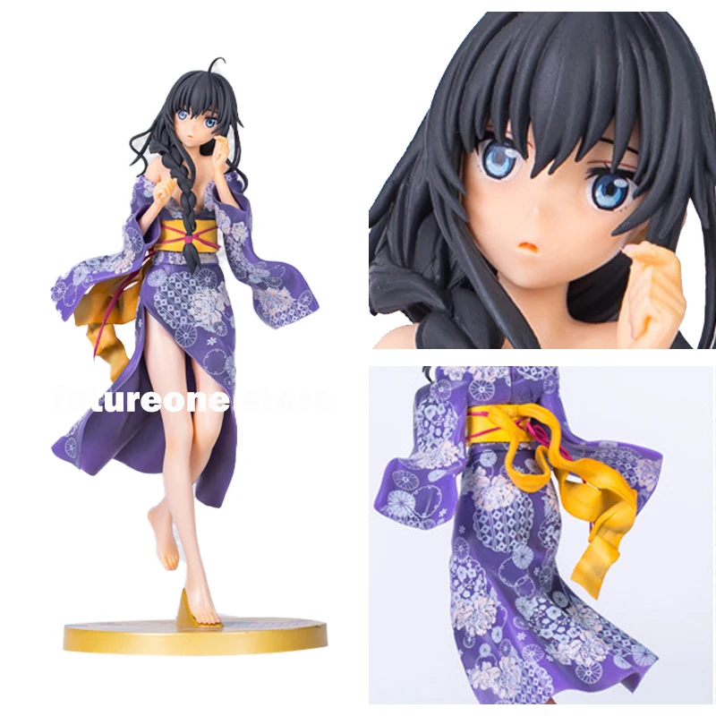 

Pretty Girl Alphamax My Youth Love Story Yukino Yukino Yukino Yukata figure Anime Figure Collectible Model Doll Toys