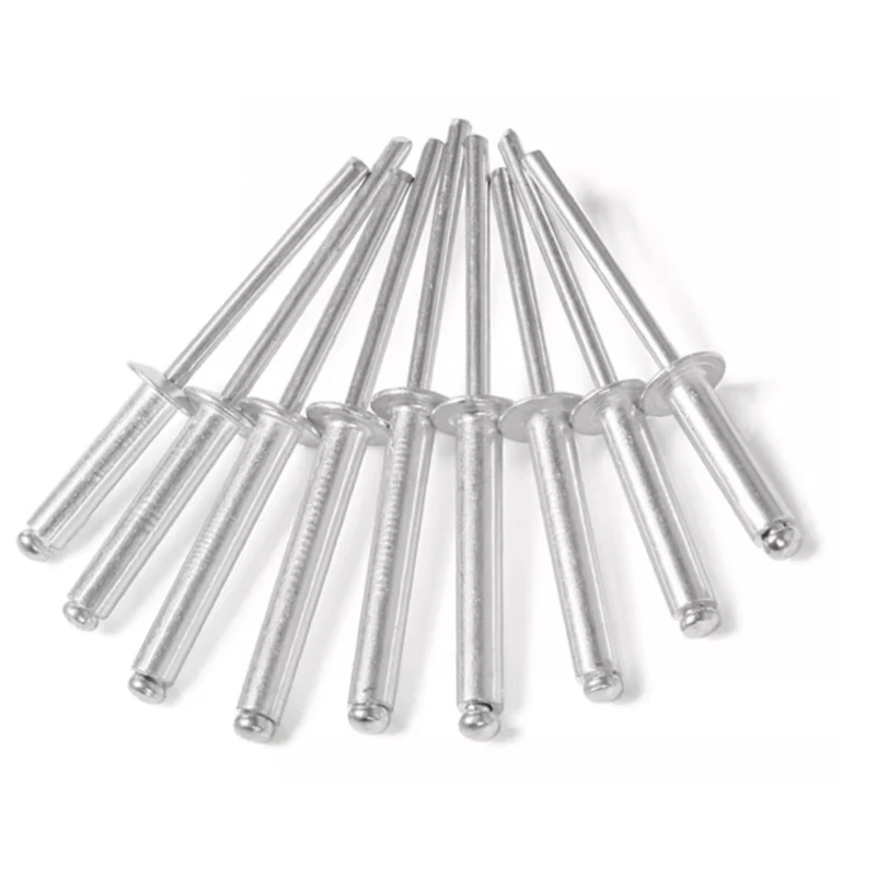 320 шт. M4.8 x 30 мм алюминиевый сплав куполообразные заклепки со стальными оправками