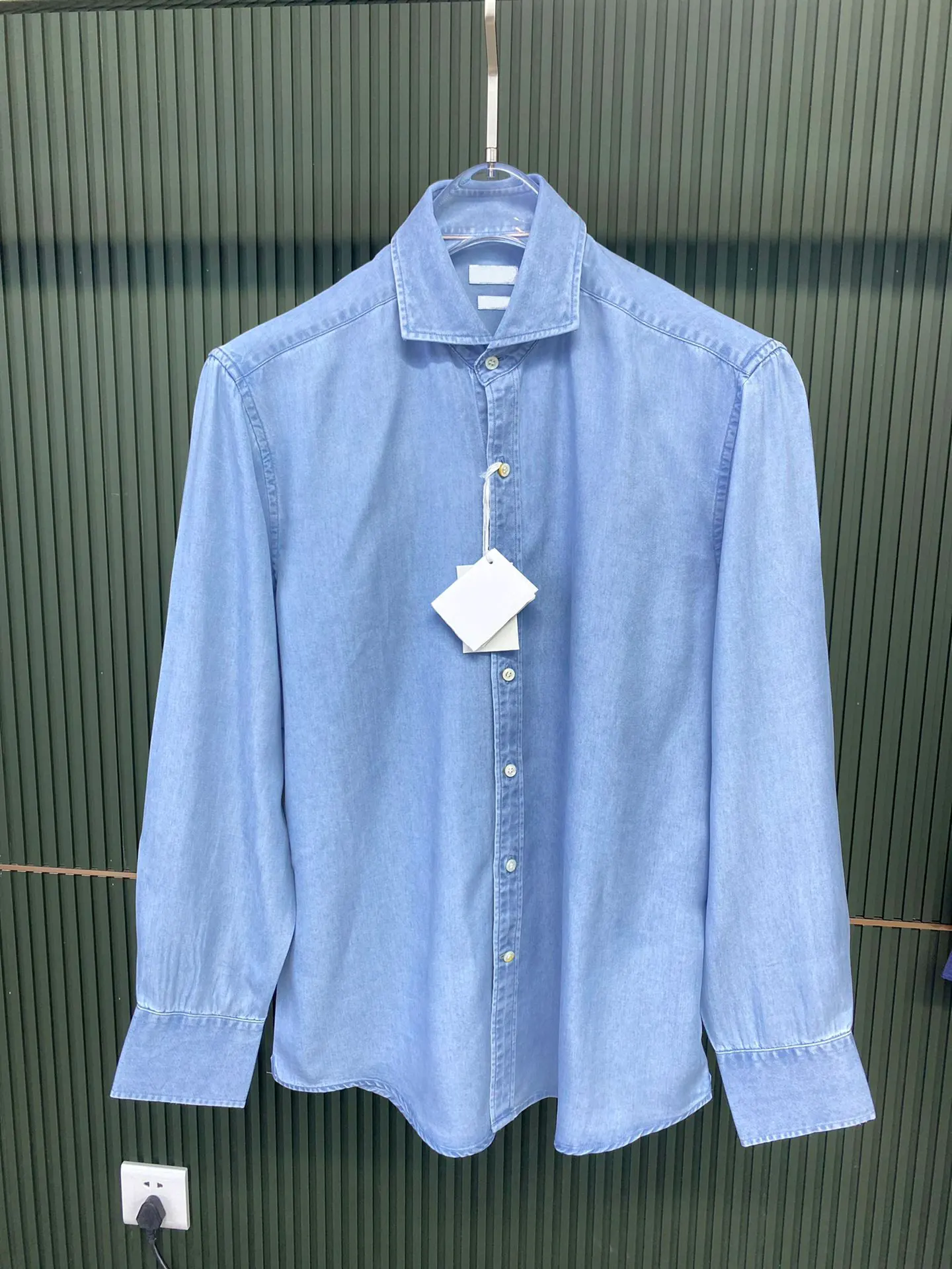 

Mens Shirts Luxury Designer Brand cowboy Shirt Men Shirt Long Sleeve Men's Social Vintage Elegant Slim Fit Buttoned Clothing