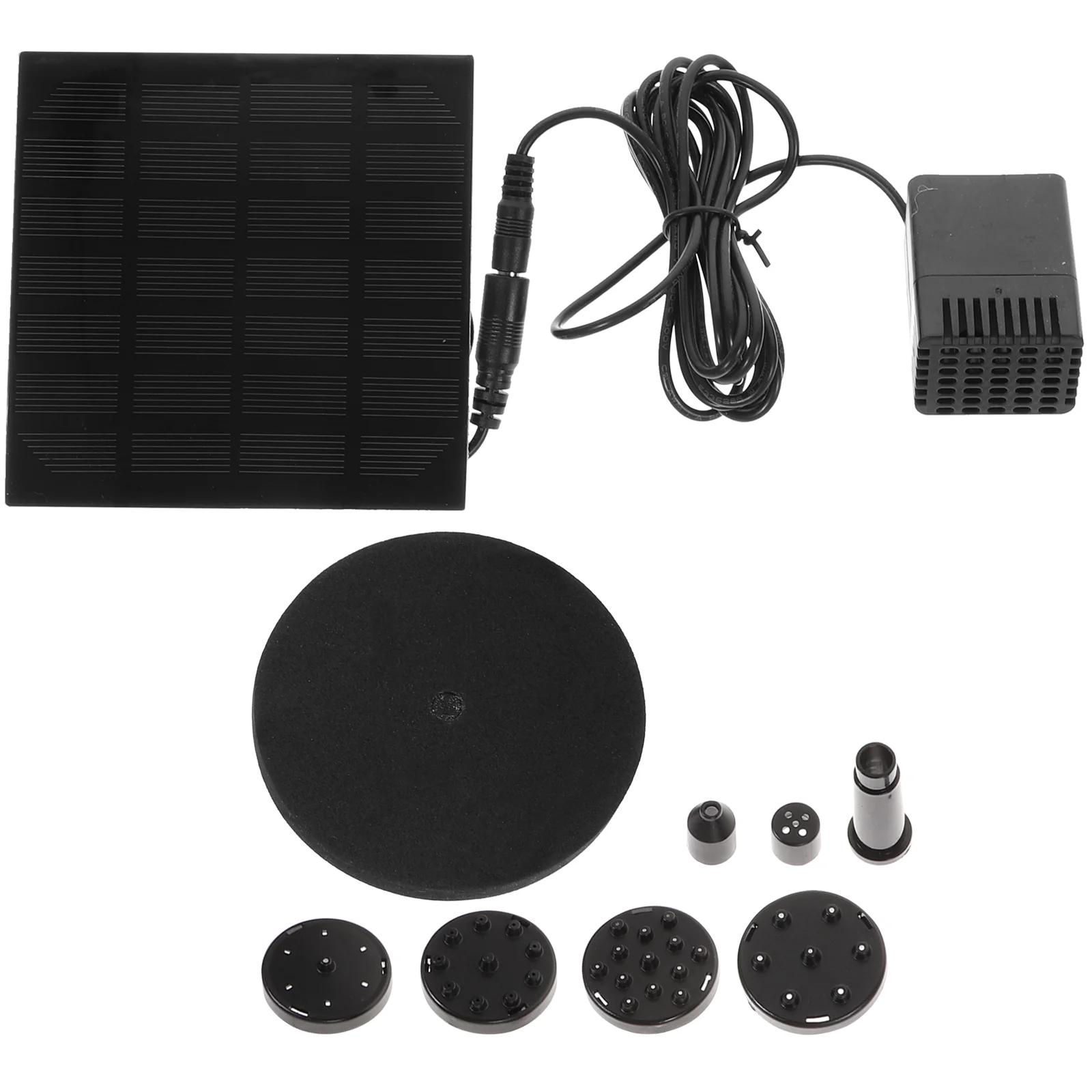 

12 W Solar Water Pump Outdoor Watering Submersible Water Fountain for Pond Pool Aquarium Fountains Spout Garden Patio