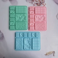 popular chocolate mold 3d silicone flower mold diy round silicone mould cake decoration love candy cake mold for baking