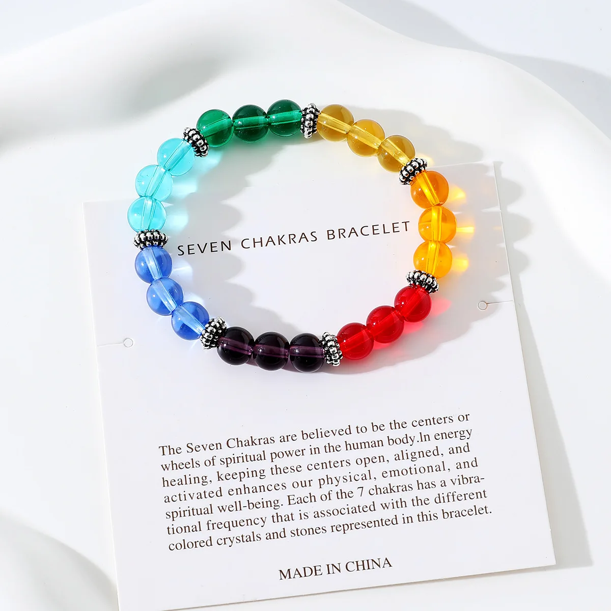 

2023 New In Beaded Seven Chakra Bracelet For Women