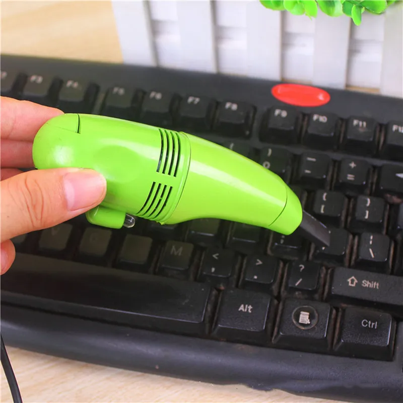 Portable Mini Handheld USB Keyboard Vacuum Cleaner Computer Dust Blower Duster For Laptop Desktop PC Computer Cleaning Kit Tool