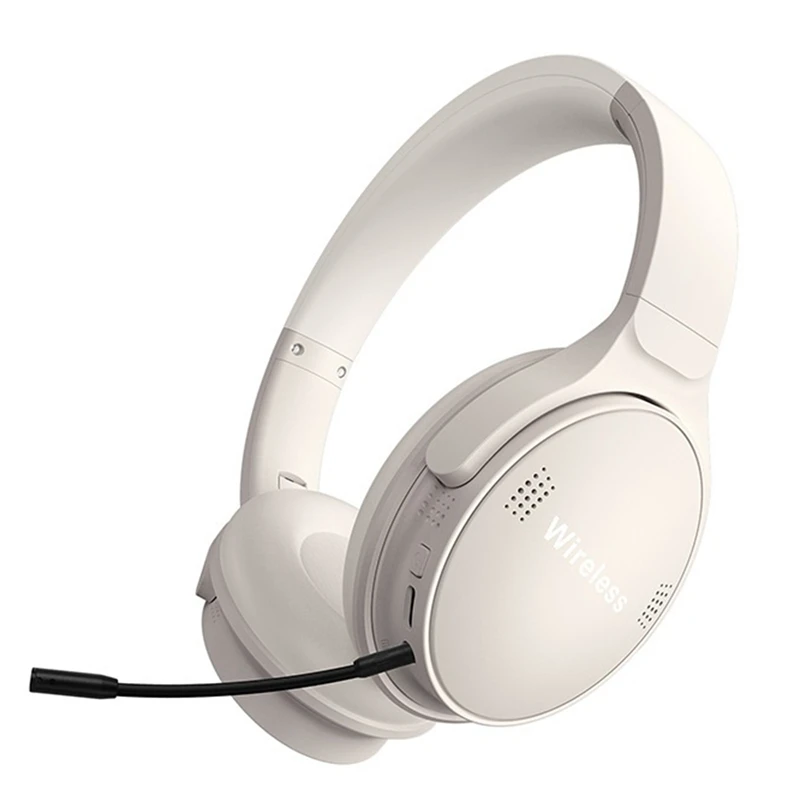 

Bluetooth 5.0 Headphones with Microphone, Over-Ear Wireless Headphones, for Game Console Ps4, Computer