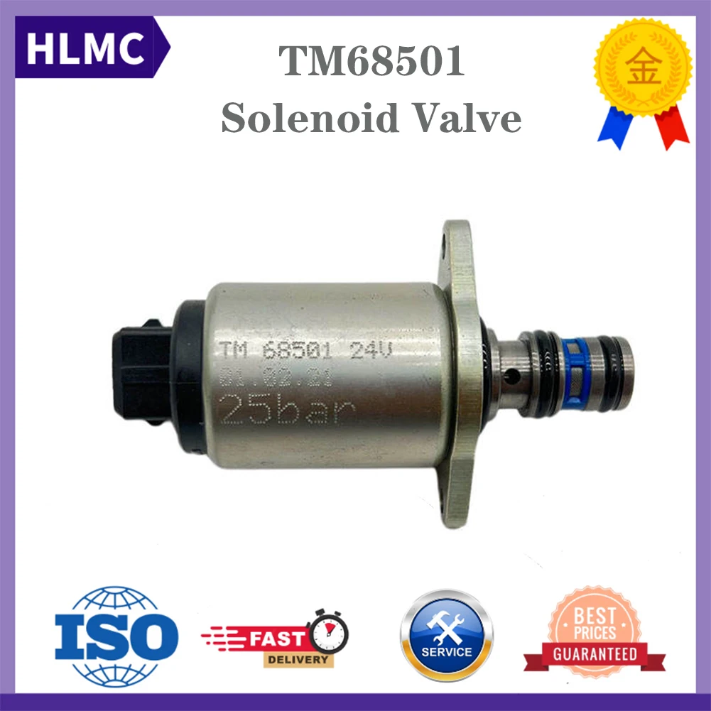 Соленоидный клапан 24 В TM68501 25 бар для гидравлического насоса