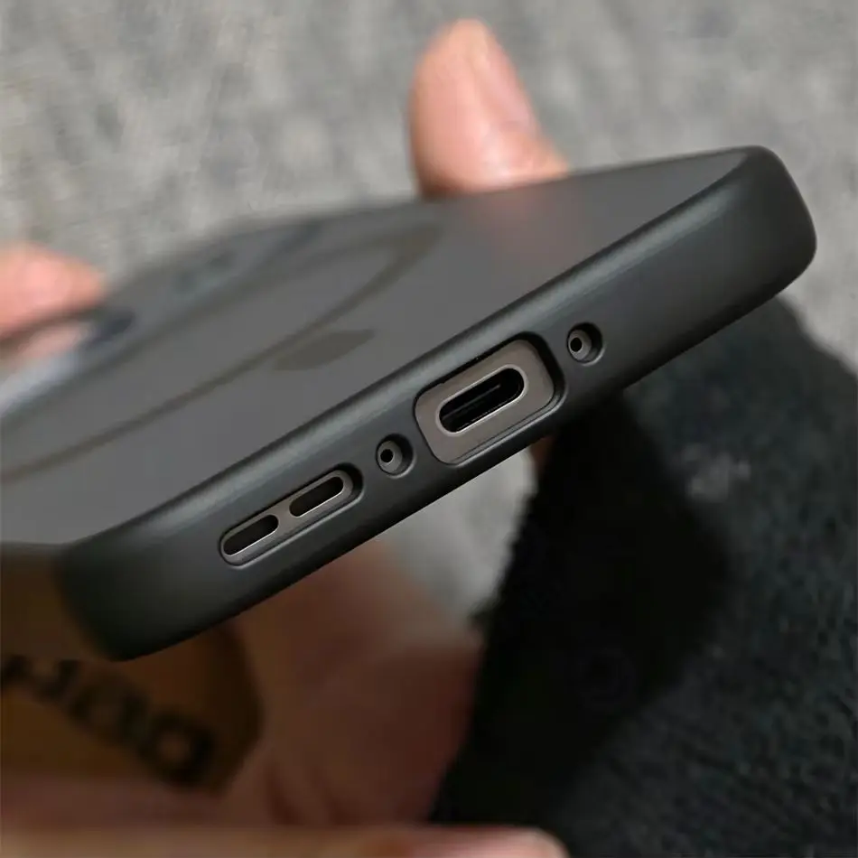 Деловой матовый прозрачный силиконовый чехол с магнитной рамкой для Oppo Find X9 Ultra X9s Pro, полупрозрачный акриловый защитный чехол (art.: 3920db7ddcbbe) - 3920db7ddcbbe