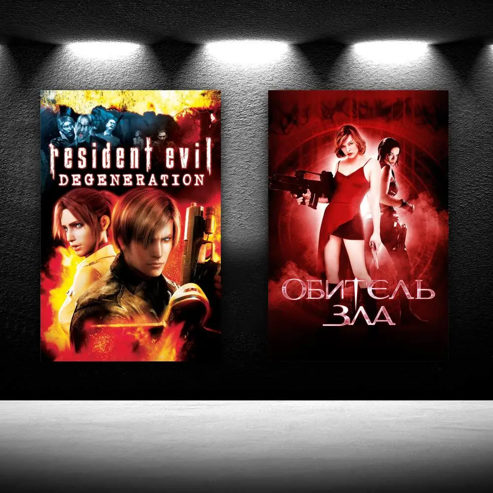 

Resident-Evil Milla Jovovich Sexy Premium Merchandise Decorative HD Painting Canvas Print Wall Art Living Room Posters Bedroom