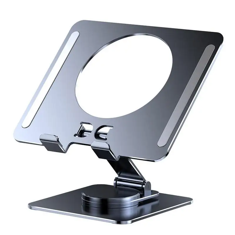 

Tablet Stands Tablet Holder For Desk Tablet Bracket With 360 Degree Rotation Adjustment Silicone Pad Design Fine Polishing