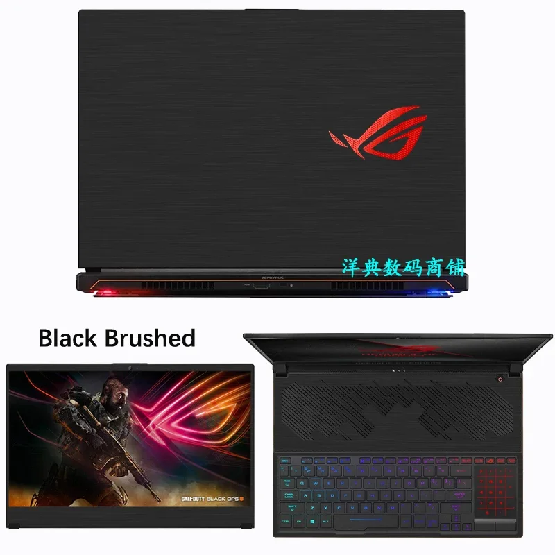 Фото Модный ноутбук Pure Color Skin для ASUS Zephyrus S GX531 GX531GXRL GX531VM GX531GS GX531GM 2024, 15,6-дюймовые игровые ноутбуки №4