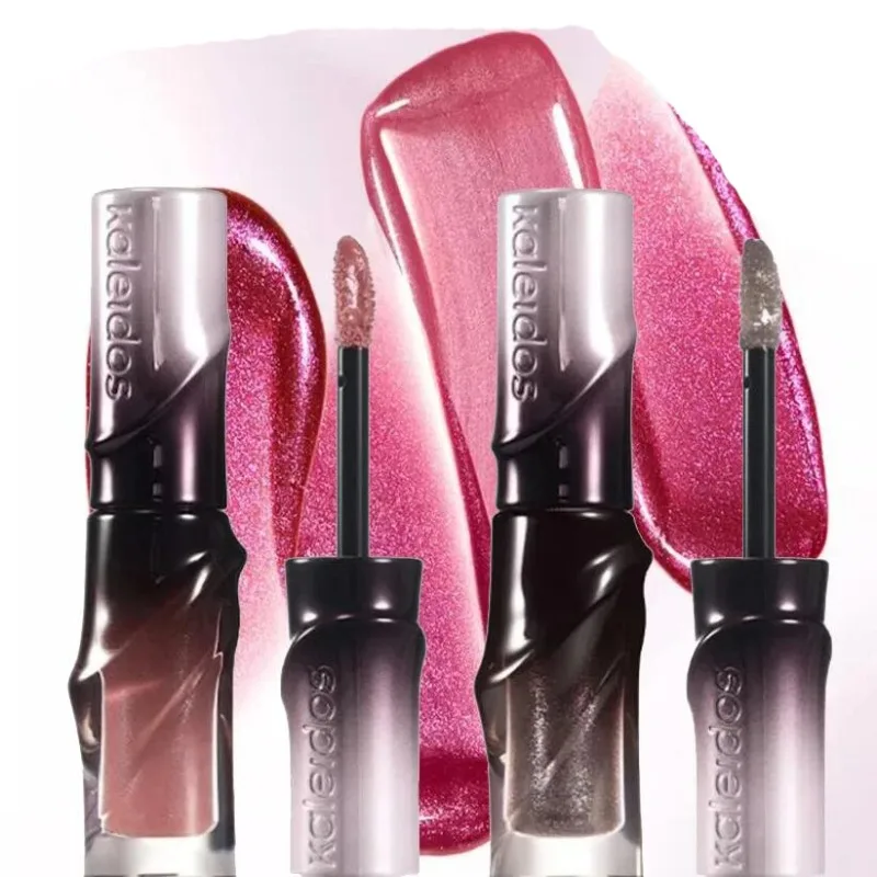 Фото Блеск для губ Kaleidos Nude Mirror Shimmer, масло для губ с эффектом увеличения объема, увлажняющая помада, оттеночный бальзам для губ, прозрачный блеск для макияжа №5