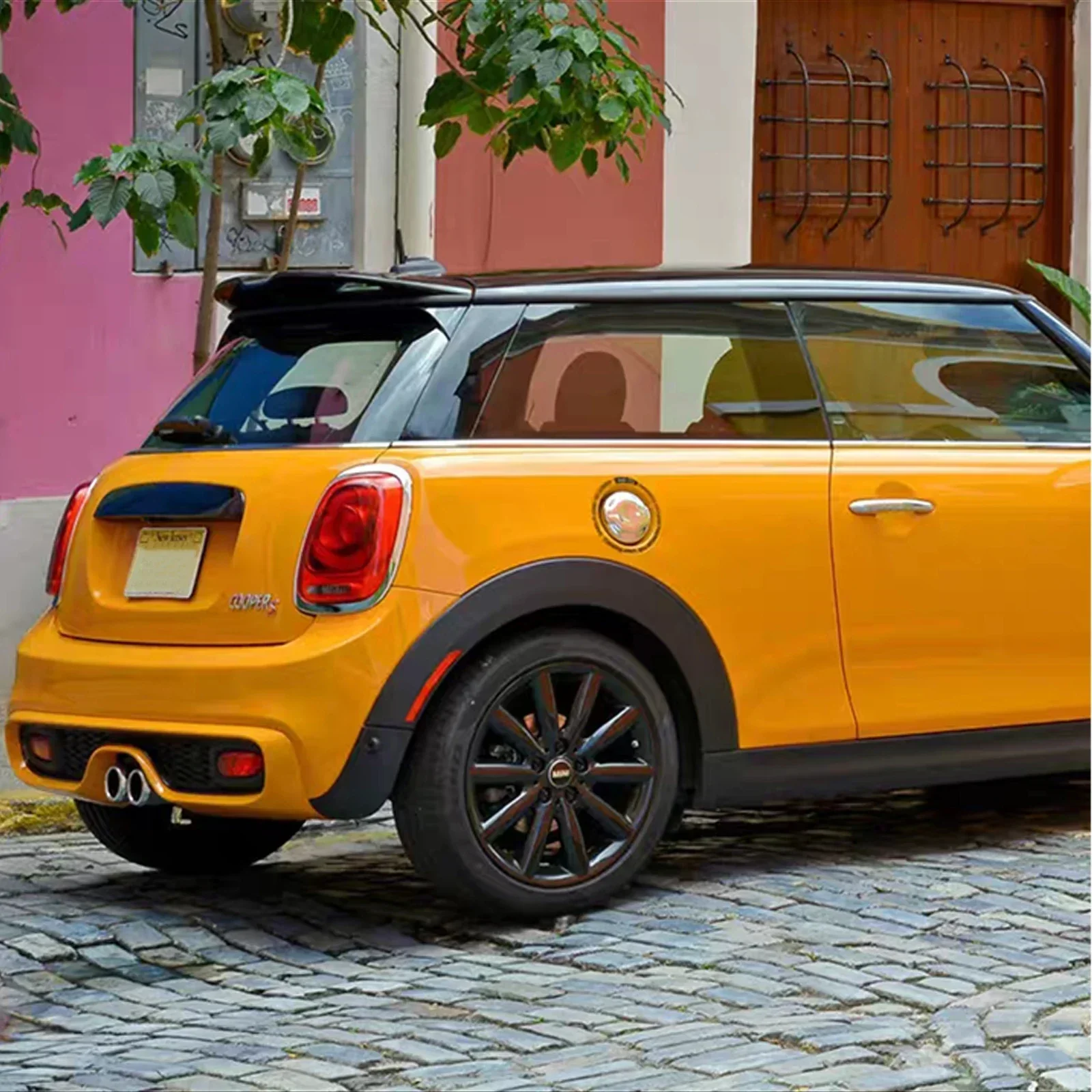 Для Mini Cooper крышки топливного бака плоский стиль наклейки из материала Avery/Oracal