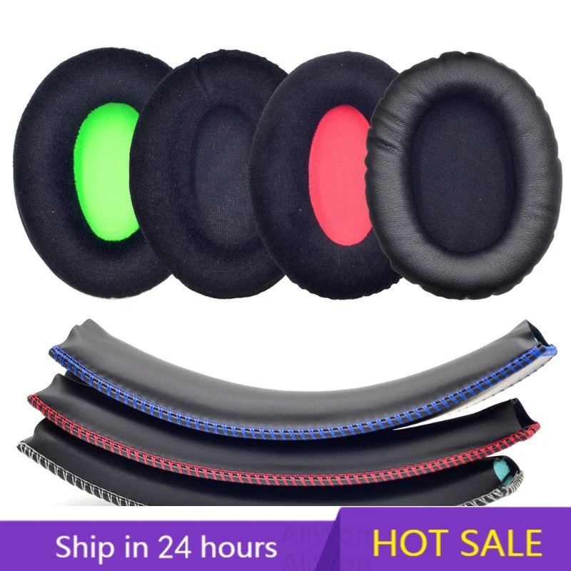 

Ear Pads For HyperX Cloud Core / Stinger / Flight / FlightS / Alpha / Silver / X / Pro / I / II Headphone Headband Head Beam