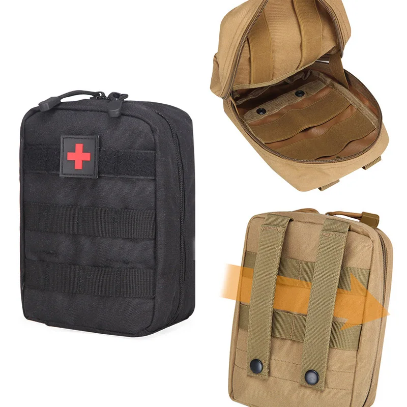 

Hunting Survival First Aid Bag Tactical Waist Bag First Aid Kit Medical Camping Hunting Accessories SOS Pack Outdoor Survival