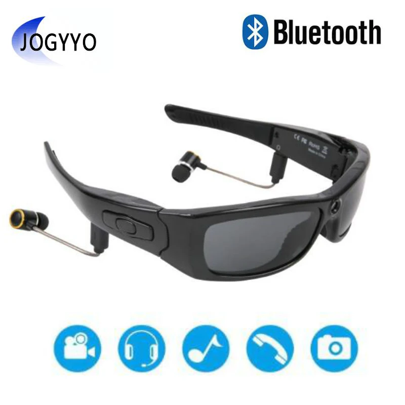 Уличные очки мини-камера Smart HD1080P Bluetooth музыкальная спортивная видеокамера
