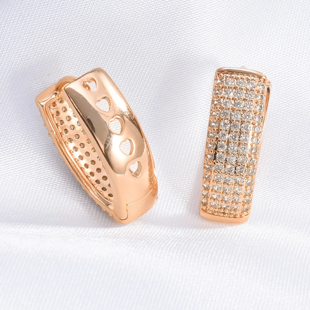 Классические роскошные серьги-сердечки с вырезом модные серьги-капли из