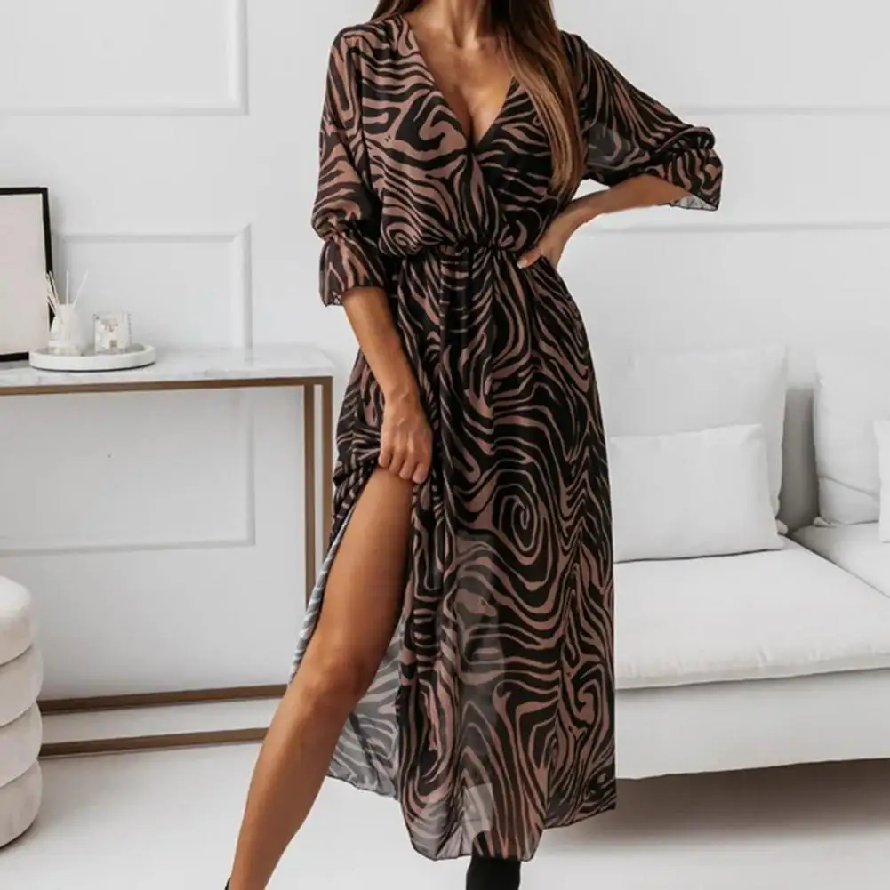 

Great Spring Dress Soft All Match Women Dress Wear-resistant Lady Dress