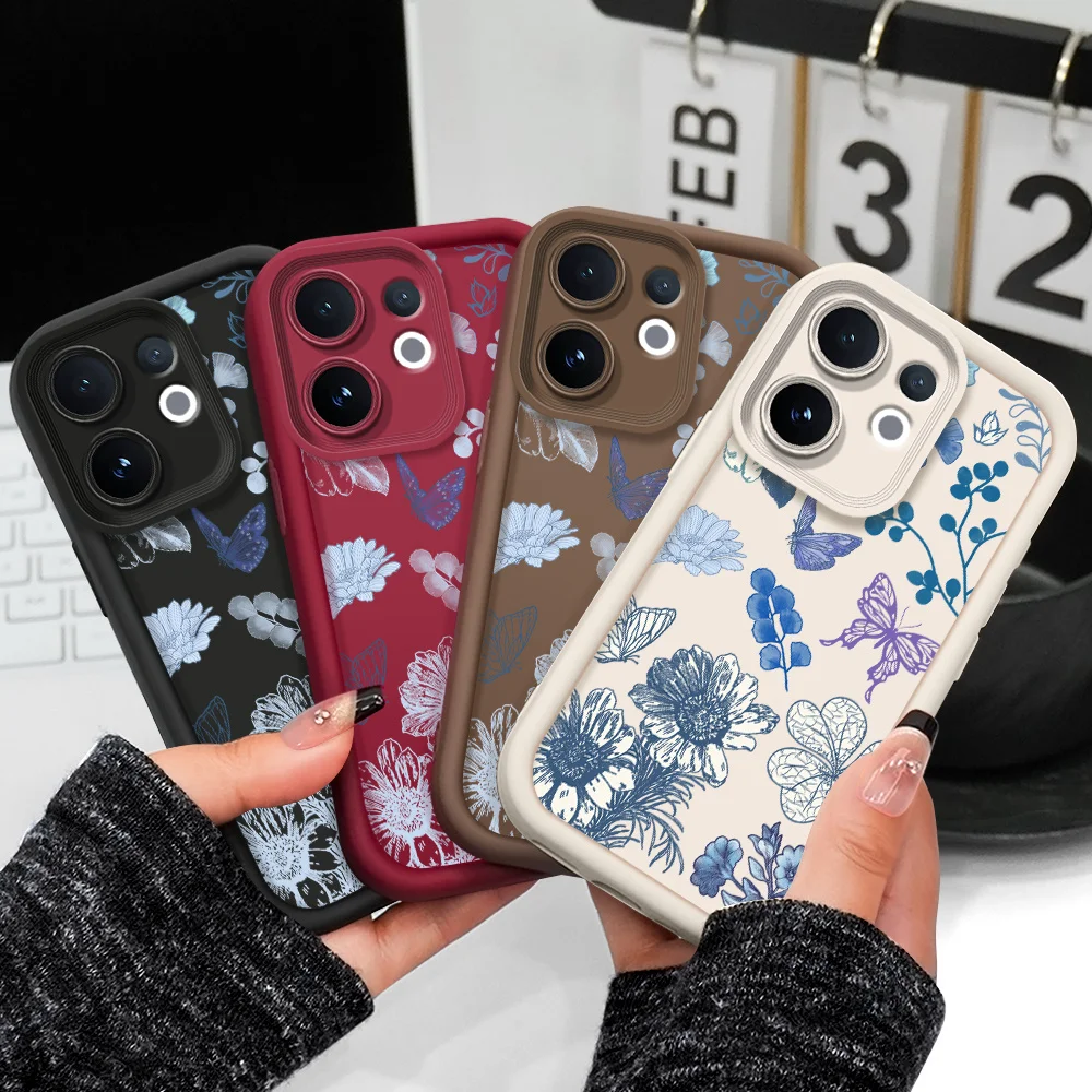 Фото Чехол для телефона Butterfly Dance для VIVO V60 V50 V40 Lite V30 V29 V29E V27 V27E V25 V25E V23 V23E Pro 4G 5G, мягкий чехол с рисунком лестницы №2