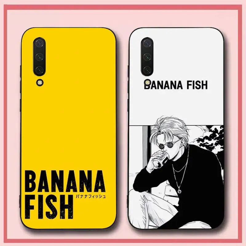 

Banana Fish Phone Case for Xiaomi mi 5 6 8 9 10 lite pro SE Mix 2s 3 F1 Max2 3