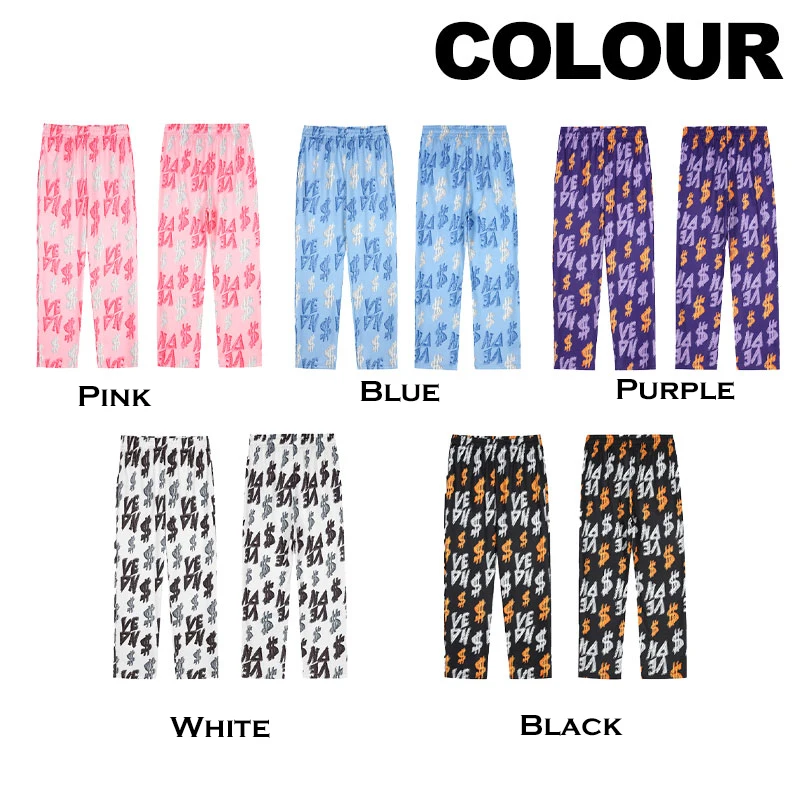 Повседневные брюки-шаровары с эластичной резинкой на талии и карманами в полный