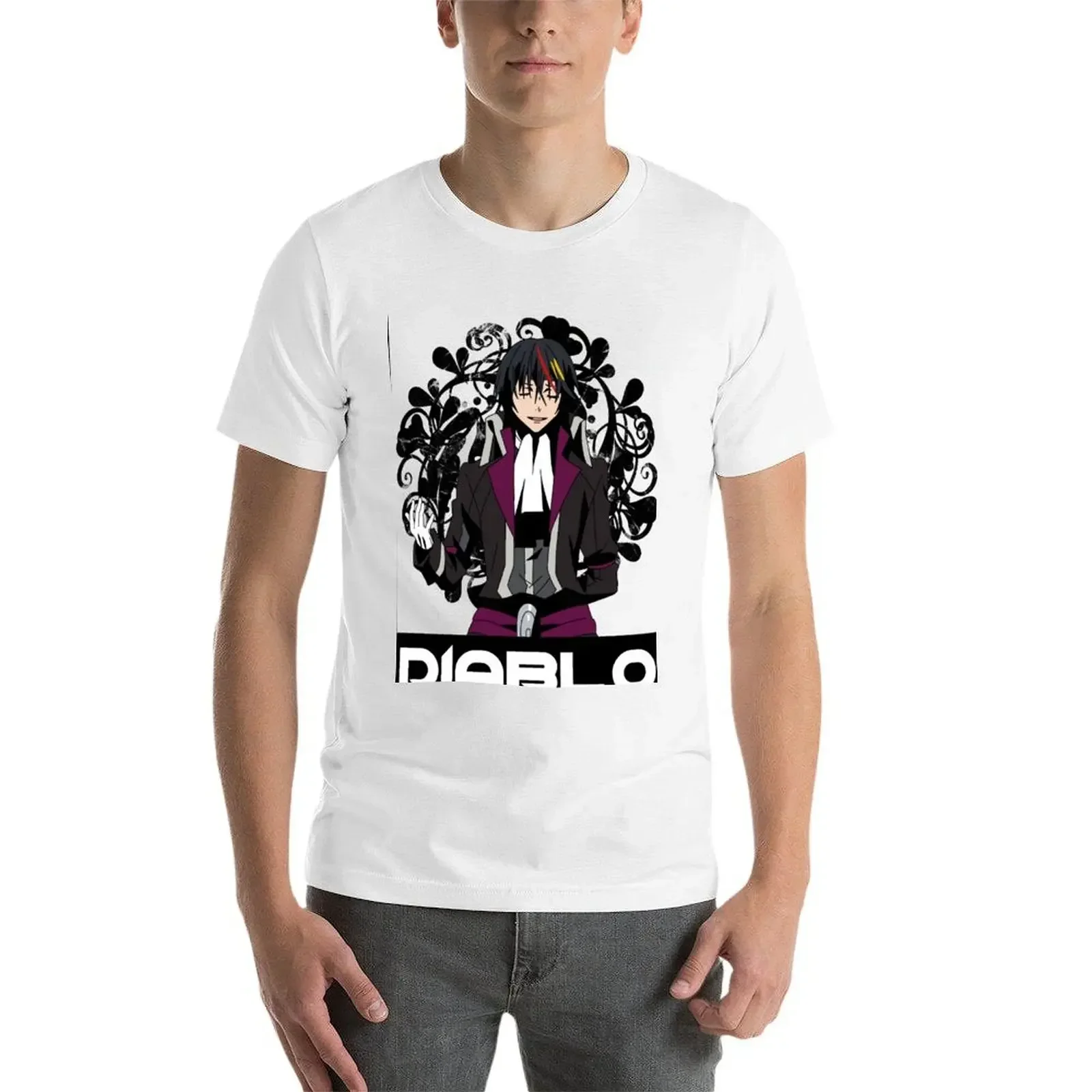 That Time I Got Reincarnated As a Slime Diablo Cool Demon Lord Футболка дизайнерские рубашки негабаритные