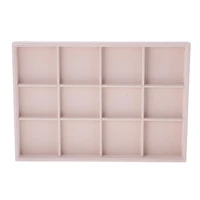 ring earrings necklace jewelry display organizer box tray showcase holder