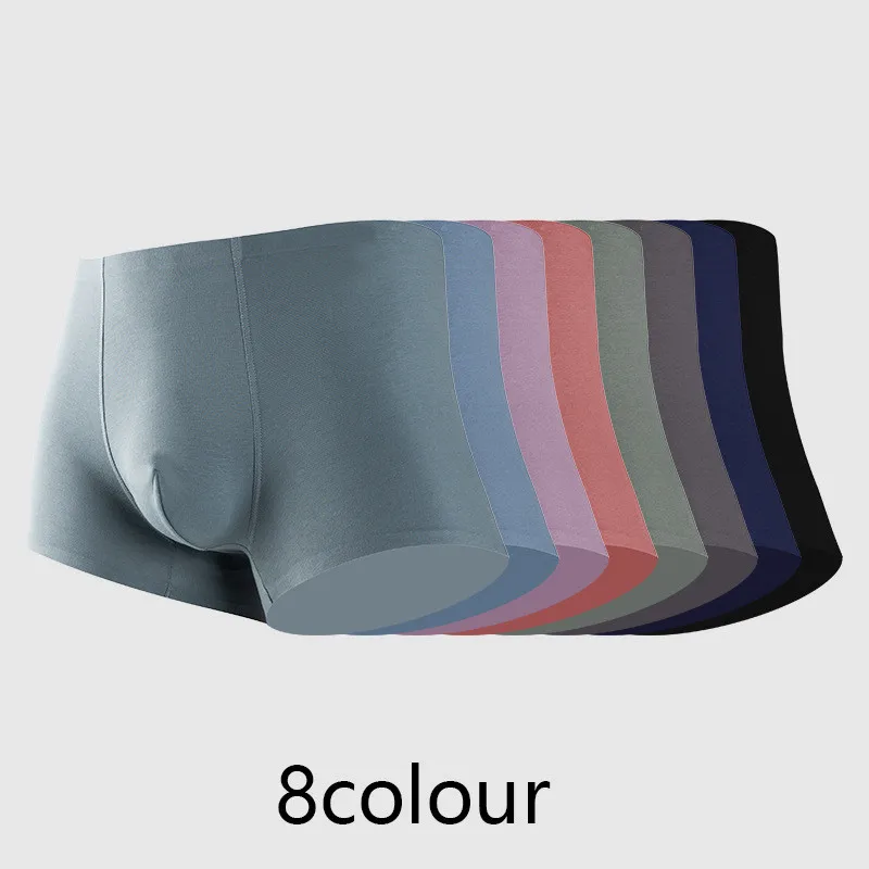 

Men's Underwear Boxers Shorts Hombre Soft Modal Panties Man Solid Breathable U Convex Pouch Underpants Male Cueca Calzoncillo