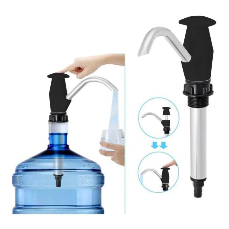 

Easy Carrying Motorhome Bottle Pump Tap Caravan Sink Water Hand Pump Manual Dispenser Replacement Accessories