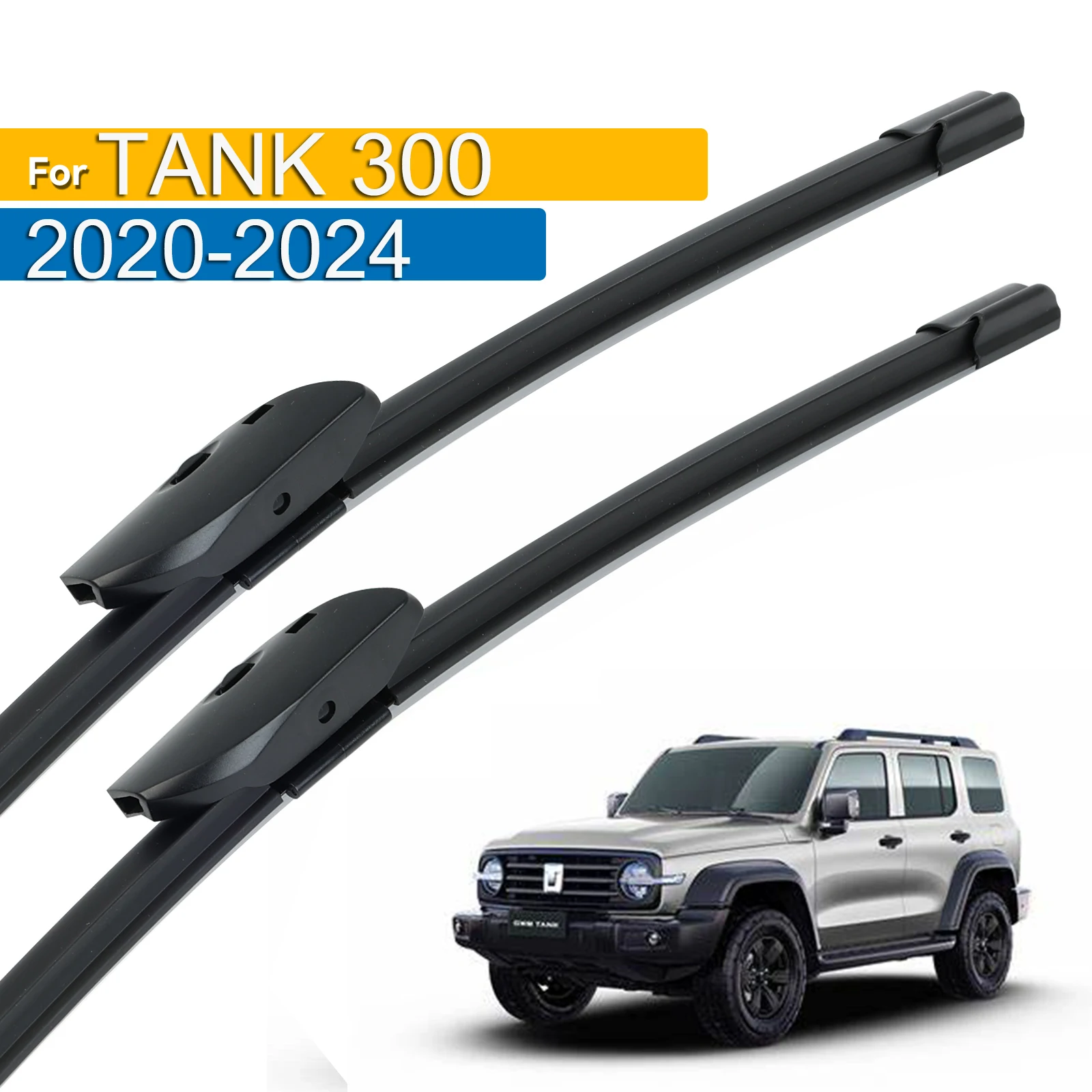 

Щетки стеклоочистителя Erick's Wiper для WEY Tank 300 Танк 300 2022 2023 2024, 18 + 18 дюймов